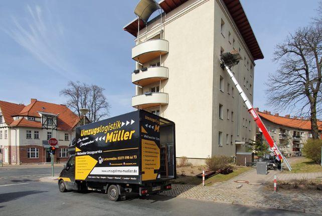 Möbellift schnell und einfach in Kreischa